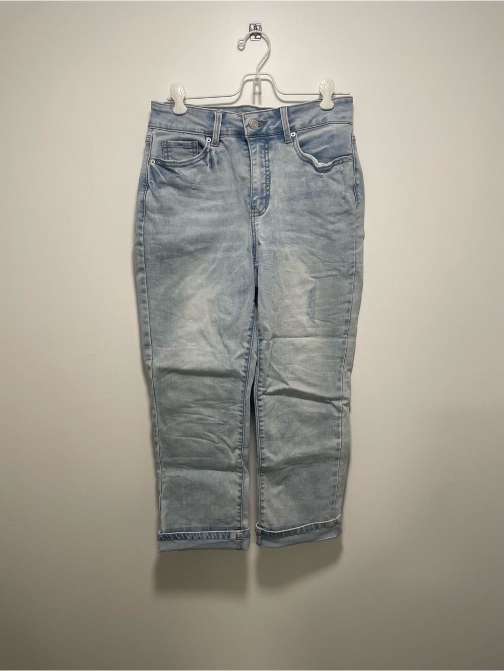 Time and Tru Light Blue Straight Leg Jeans